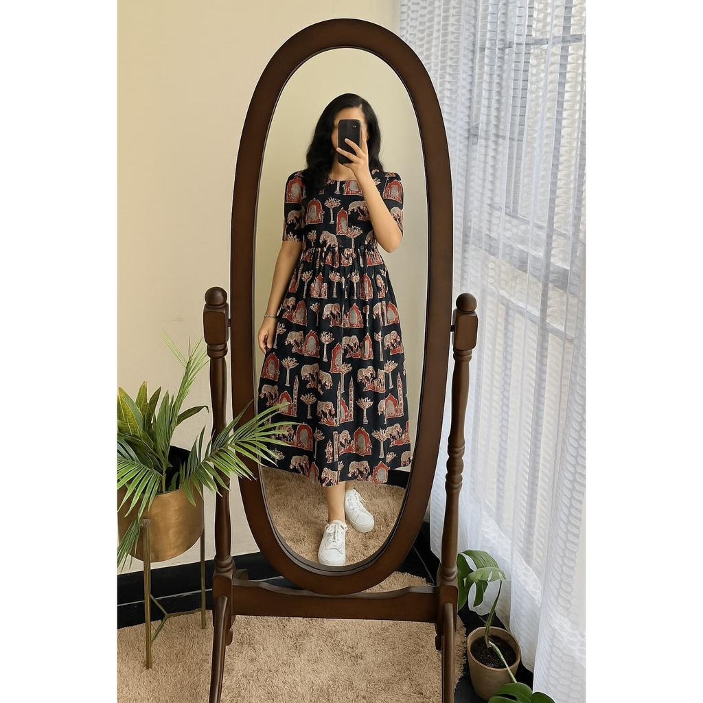 Indisches Designer Baumwoll Anarkali Kurta Kleid Damen Partykleidung Oberteil Tunika Kurti VSO-1743 c