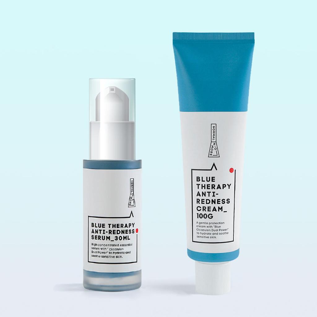 Normal Nomore Anti-Redness Cream 100g + Serum 30ml Special Set / Skin Soothing Redness Relief