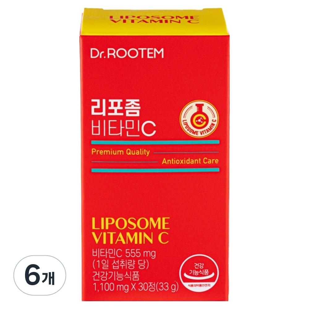 Dr. Rutem Liposomal Vitamin C 30 Tablets 33g 6 pcs