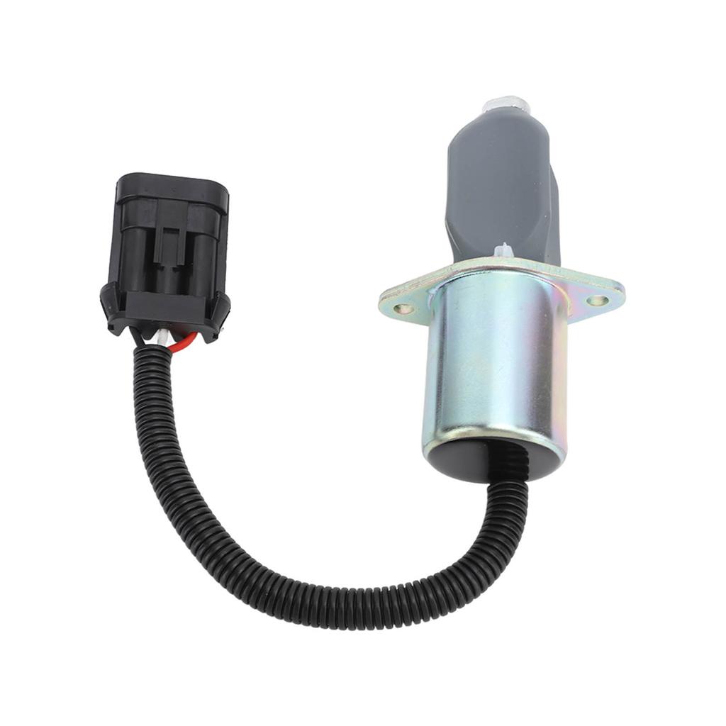 Elektromagnet vypínání paliva 6681513 DC 12V Náhradní elektromagnet zastavení paliva pro Bobcat Loade A220 450 453