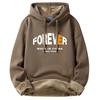 Men's Heavyweight Plus Velvet Hooded Sweatshirt - Trendy, Warm Autumn/Winter Jacket