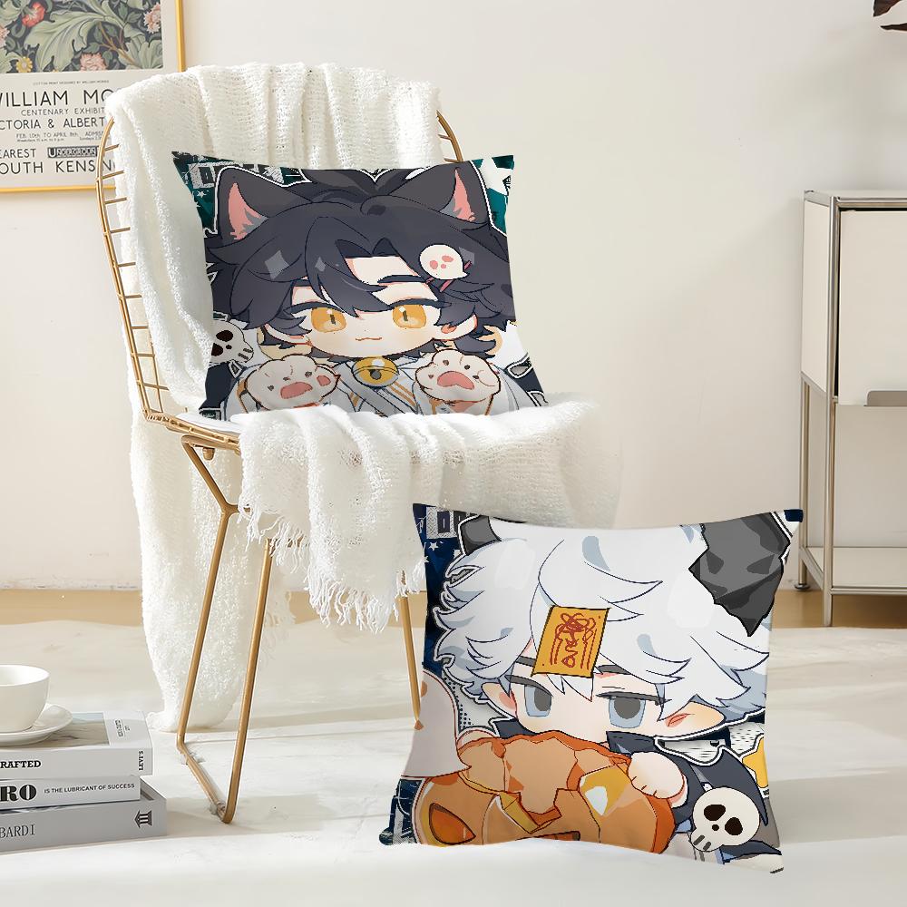 Anime Llink Click Cartoon Cute Pillow Case Suitable For Bedrooms Living Rooms Cars Home Decoration