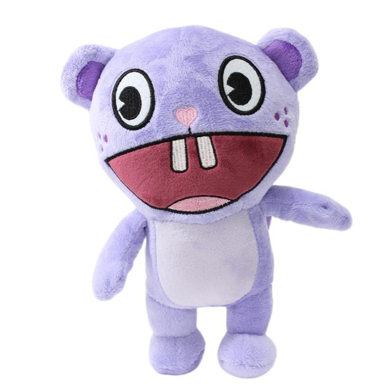 28cm Happy Tree Friends HTF Flippy Fliqpy Plush Toy Anime Cosplay Doll Soft Stuffed Pillow Kids Christmas Gift