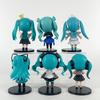 6 Stück/Set Hatsune Miku Q Version Serie Cinnamoroll Piapro Erste Generation Generation Kinderspielzeug Sammlung Geschenk Geburtstagsgeschenk