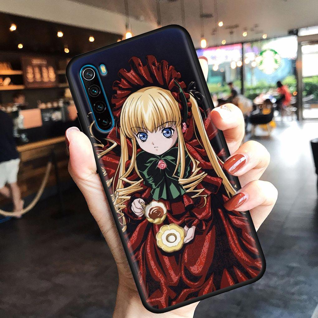 

Силиконовый чехол с изображением аниме Rozen Maiden Shinku Hinaichigo для Xiaomi Redmi 9 9C NFC 9T 10 10C 6 7 8 A K40 K50 Pro Plus, чехол Redmi K50 Gaming