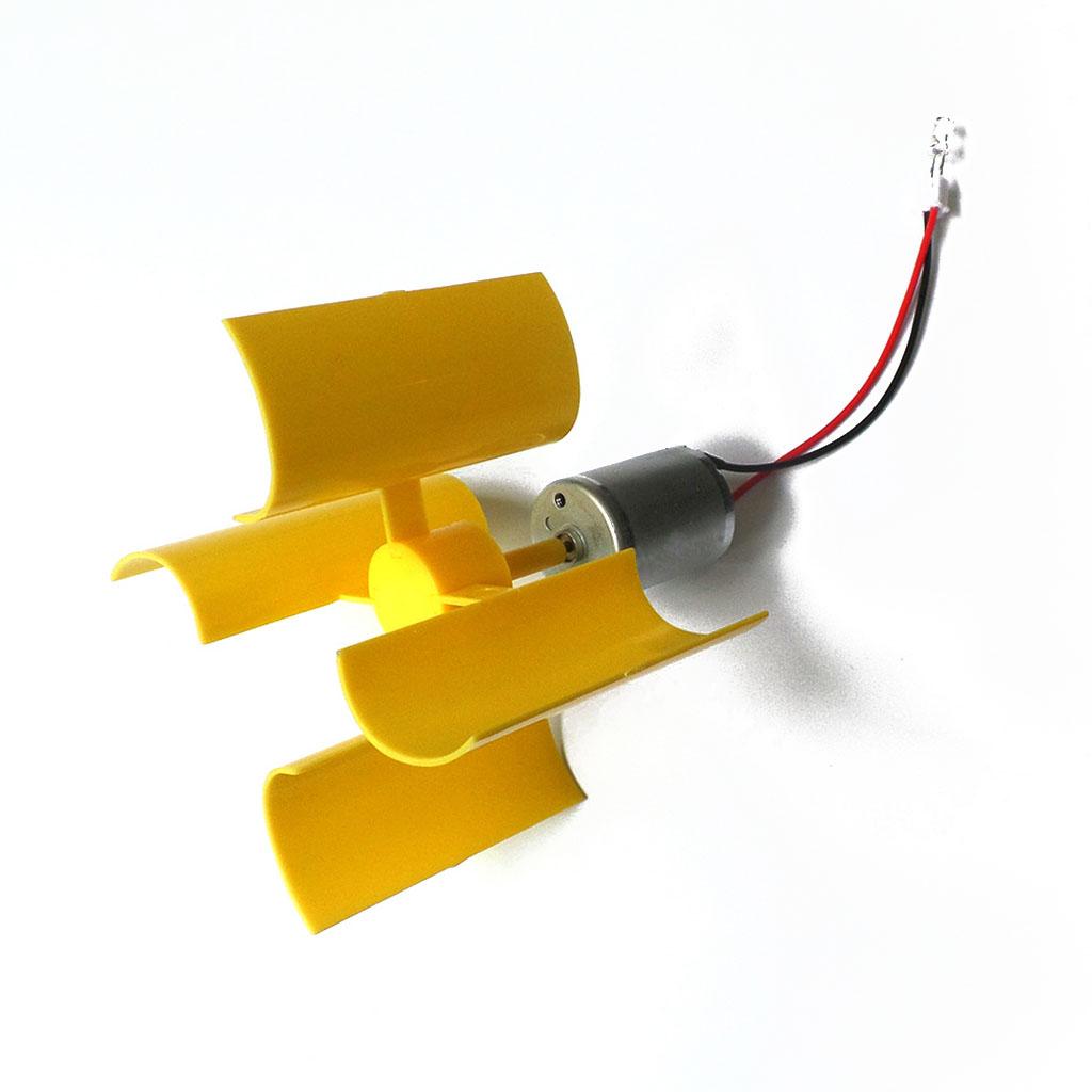 Small Motor Blades Generator for DIY Develop Children's Hands-on Ability and Develop Interests Education Experiment
