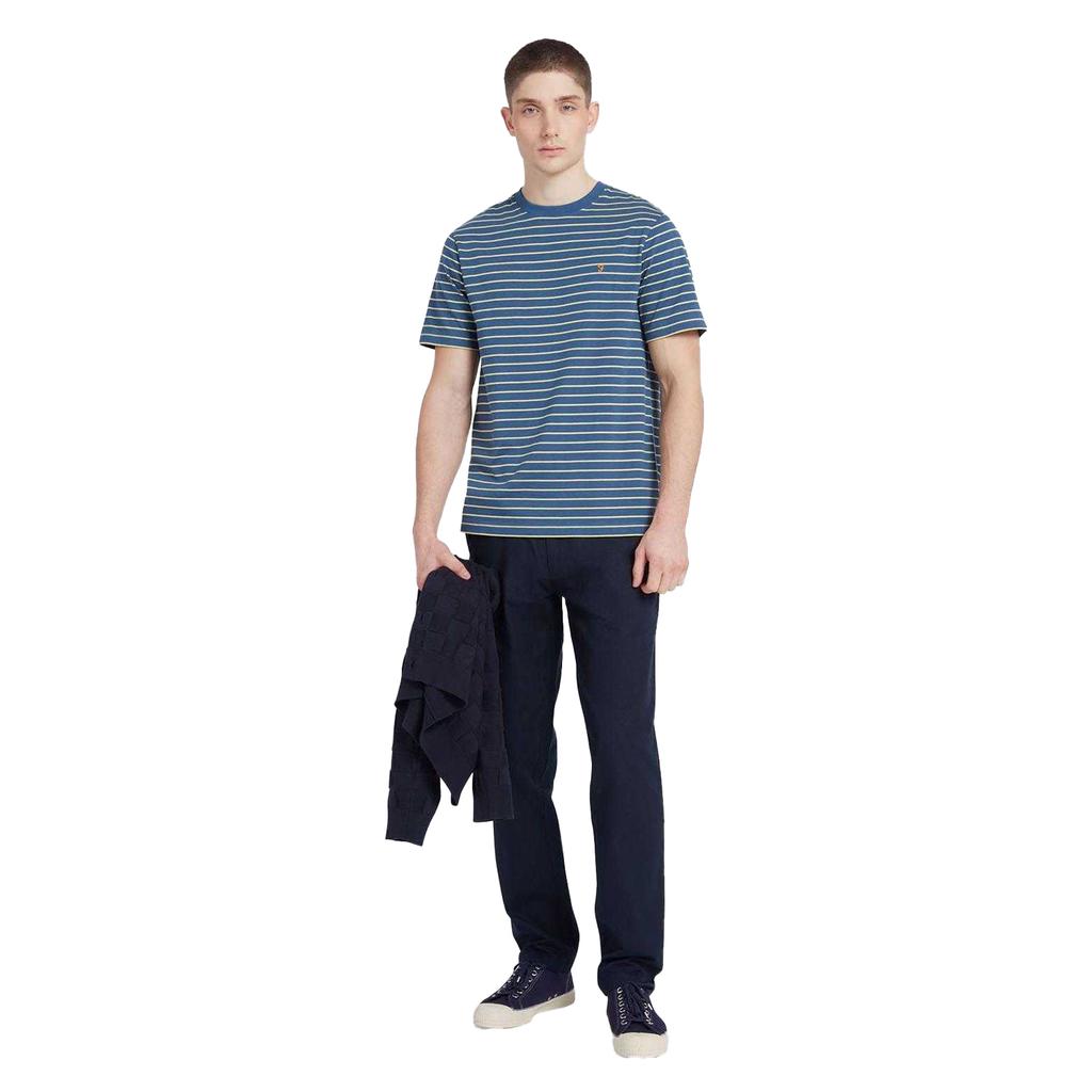 Farah Mens Oakland Stripe T-Shirt