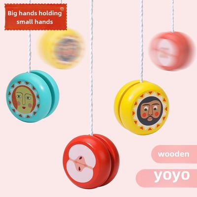 Children's Cute Animal Wooden Yo-Yo - Educational and Nostalgic Toy Gift for Kindergarten