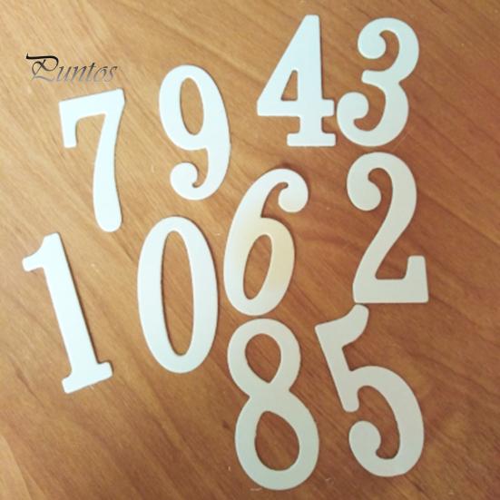 Die Cutting Numbers 09 Scrapbooking Card Making Paper Craft Mold Album Decor