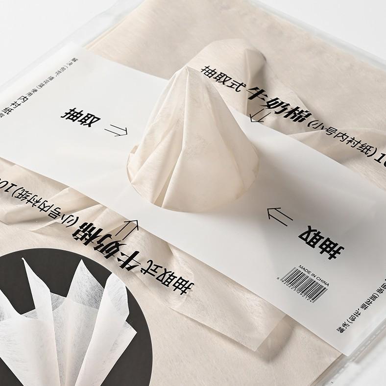 Fresh Flower Milk Cotton Paper for Bouquet Wrapping and DIY Floral Art