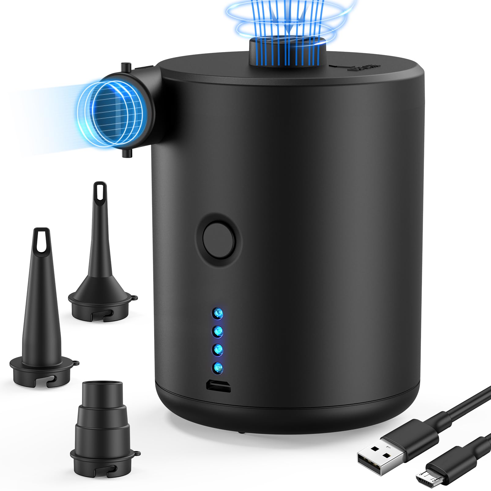 

AKSOUL electric air pump червоний