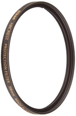 Nikon Genuine Lens Protection Filter ARCREST PROTECTION FILTER 58mm Arcrest Protection Filter High-performance AR-PF58