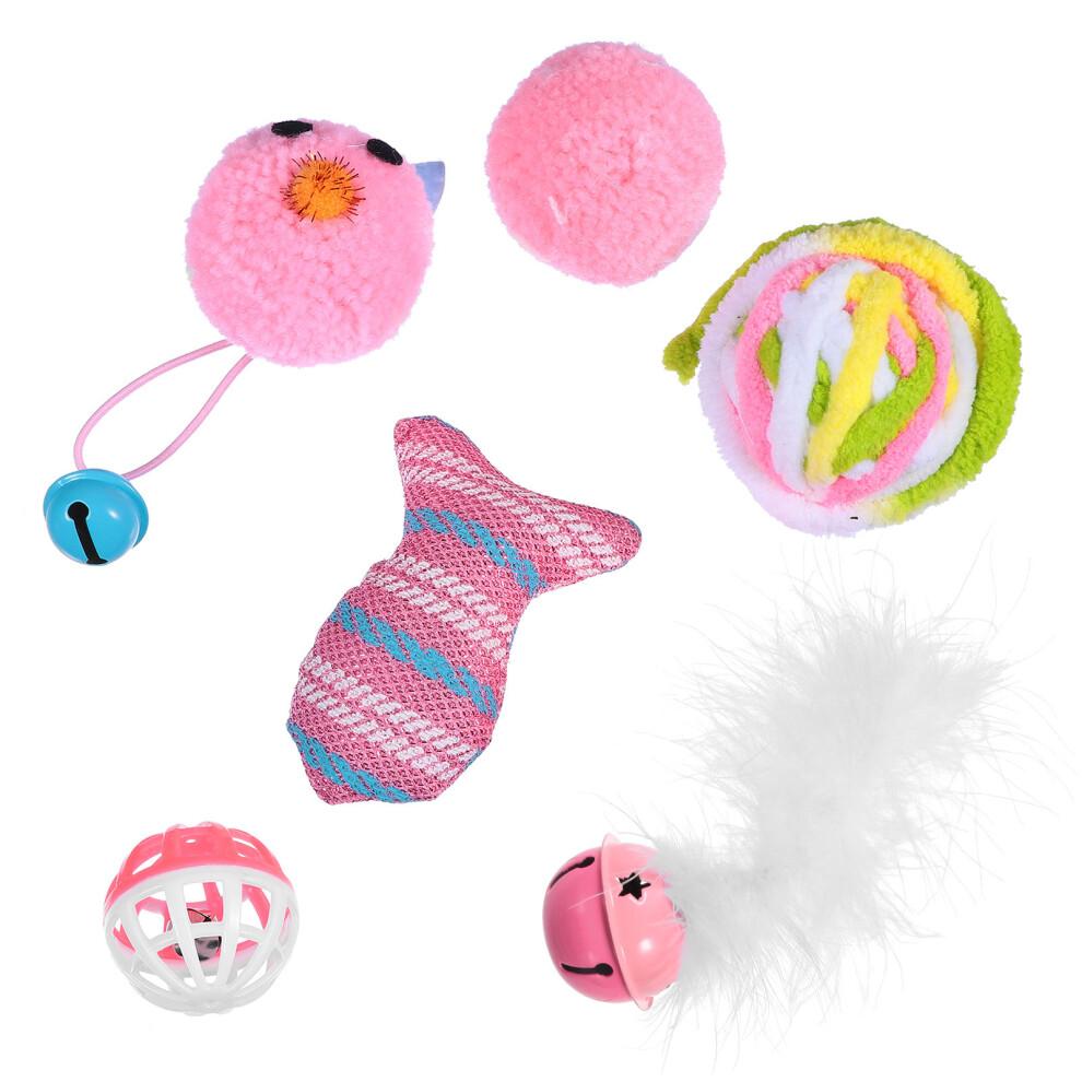 12 Pcs Cat Toy Cat Teaser Christmas Cloth