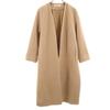SNIDEL Feito no Japão casaco de mistura de lã e caxemira bege Feminino Usado