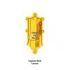Pure Gold 999 Princess Prosperity Mobile Phone Sticker - Good Luck & Wealth New Year Gift