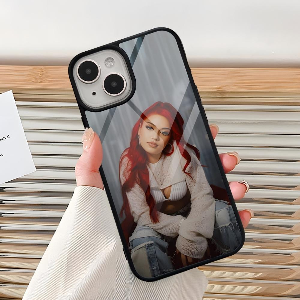 B-Badmomzjay Phone Case For Iphone 15 Pro Max 14 12 11 13 Mini 16 8 7 Plus X Xs XR PC+TPU Back Cover