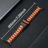 Black Orange Band for Apple Watch Ultra 49mm Series 10 46mm Luxury Men Wristband for Series 9 8 7 6 5 4 SE 49mm 46mm 45mm 44mm