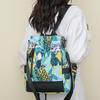 Multi-Purpose Print Backpack Women's Shoulder Bag Large Capacity Multi-Functional Anti-Theft Schoolbag