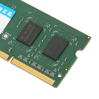 DDR3L SODIMM 1600MHz RAM 64Bits Width 204Pin Data Connection Plug and Play 1600MHz RAM for Laptop