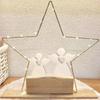 1/2PCS Crystal Glue Diy Epoxy Resin Three-dimensional Ornaments Easter Stereo Cute Angel Gypsum Candle Ornaments  Silicone Mold
