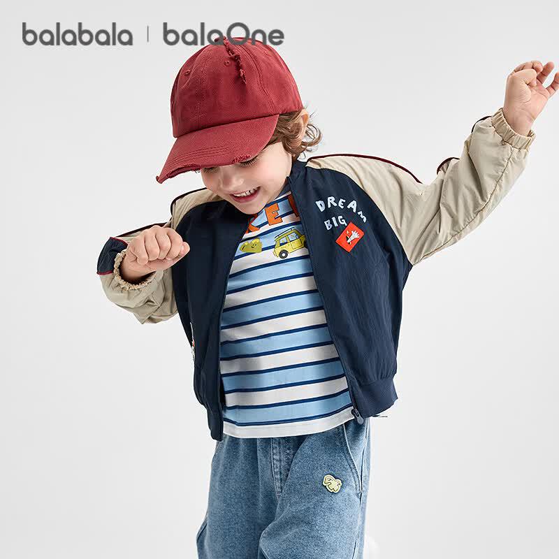 Balabala Unisex Kids Autumn Casual Jacket 100