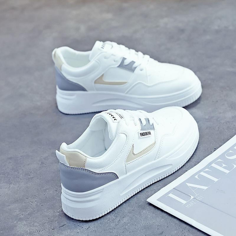 

Little white shoes women s shoes summer new women s shoes breathable leather sports board shoes net shoes light soft sole 40