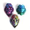 3D Printed Mechanical Skull Figurine: Transformable, Desktop Decor, Holiday Gift (Halloween/Xmas), Multi-Color, Durable
