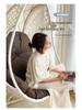 Thickened Cushion for Hanging Chair: Backrest for Dormitory, Bedroom, or Balcony Cradle Swing