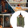 2025 Halloweens Hanging Witch Glowing In the Dark Garden Tree Light-Up Spooky Witch Pendant Creepy Haunted House Prop