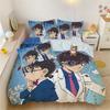 Detective Conan Bedding Sets Anime Bed Supplies Set Kids Duvet Cover Bed Comforter Set Bedding Set Boy Birthday Gift