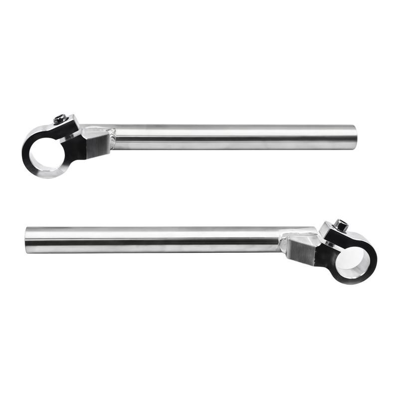 Aluminum Alloy Motorcycle Handlebars Front Handlebar Replacement Parts for Carb R150 XRM RS150 125 Silver Color