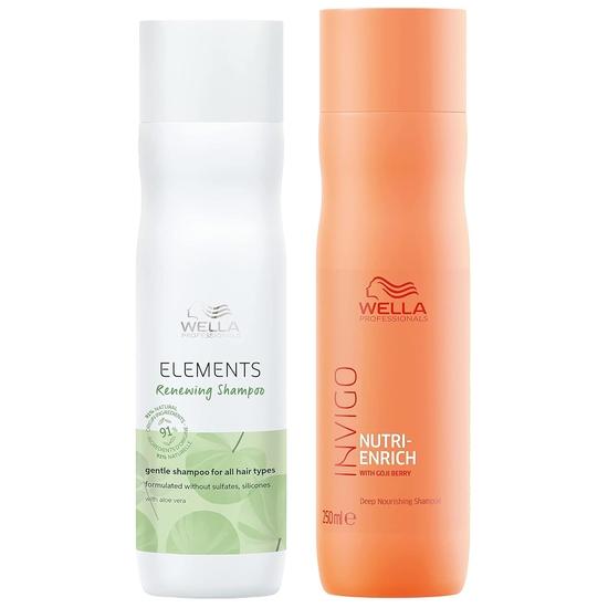 

Wella Professionals Elements Бессульфатный обновляющий шампунь