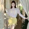 Swimsuit Women's 1011 New High-end Small Fresh Girl Feeling Thin Conservative Island Vacation Hot Spring Skirt Swimsuit