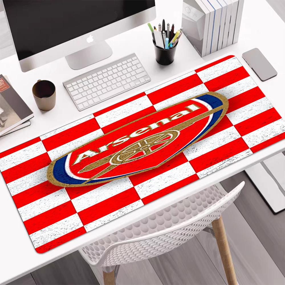 Arsenal Football Club Theme Mouse Pad, Non Slip Rubber Base, Multifunctional Office & Home Decor, Perfect for Workspace Personalization.