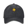CAMEL CROWN Washed Cotton Baseball Cap Vintage Unisex Adjustable Hat with Embroidery Logo