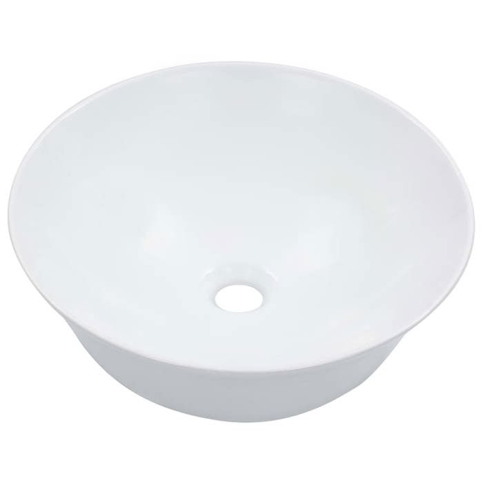 VidaXL Washbasin 41x12.5 Cm Ceramic White
