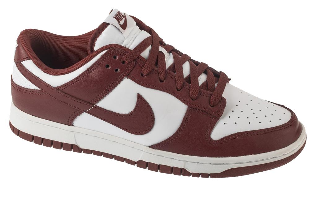 Nike Dunk Low Retro, Mens White Sneakers