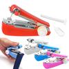 1PC Mini Manual Stitch Needlework Machine Home Handheld Sewing Machine Protable Outdoor Clothes Fabrics Stitchin Sew Tool TMZ