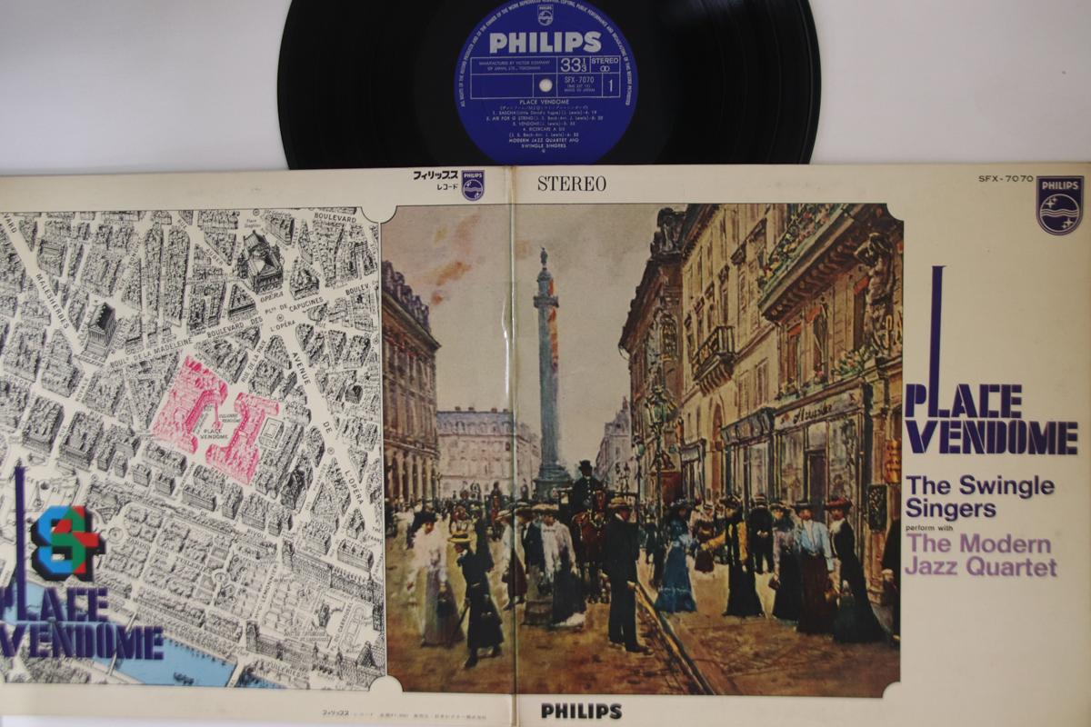 

LP Record SWINGLE SINGERS, MODERN JAZZ QUARTE - Place Vendome SFX7070 PHILIPS 1966 Japan Jazz Used