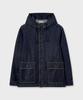 Plac [Shiota Made] Work Denim Hood Jacket_Indigo