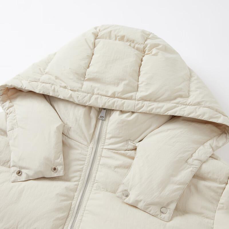 Elva' Island Women's Hooded Short Down Jacket