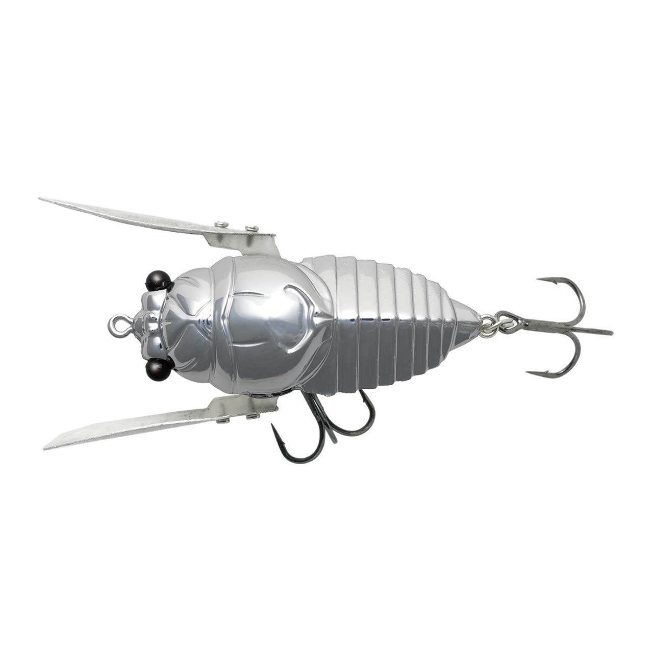 

TIEMCO Cicada Jumbo Dead Throw Bone Silver 60mm #132, Plated,
