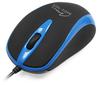 PLANO - Optical Mouse 800 Cpi, 3 Buttons + Scroll Wheel, USB Interface, Rubberized Housing, Blue Color