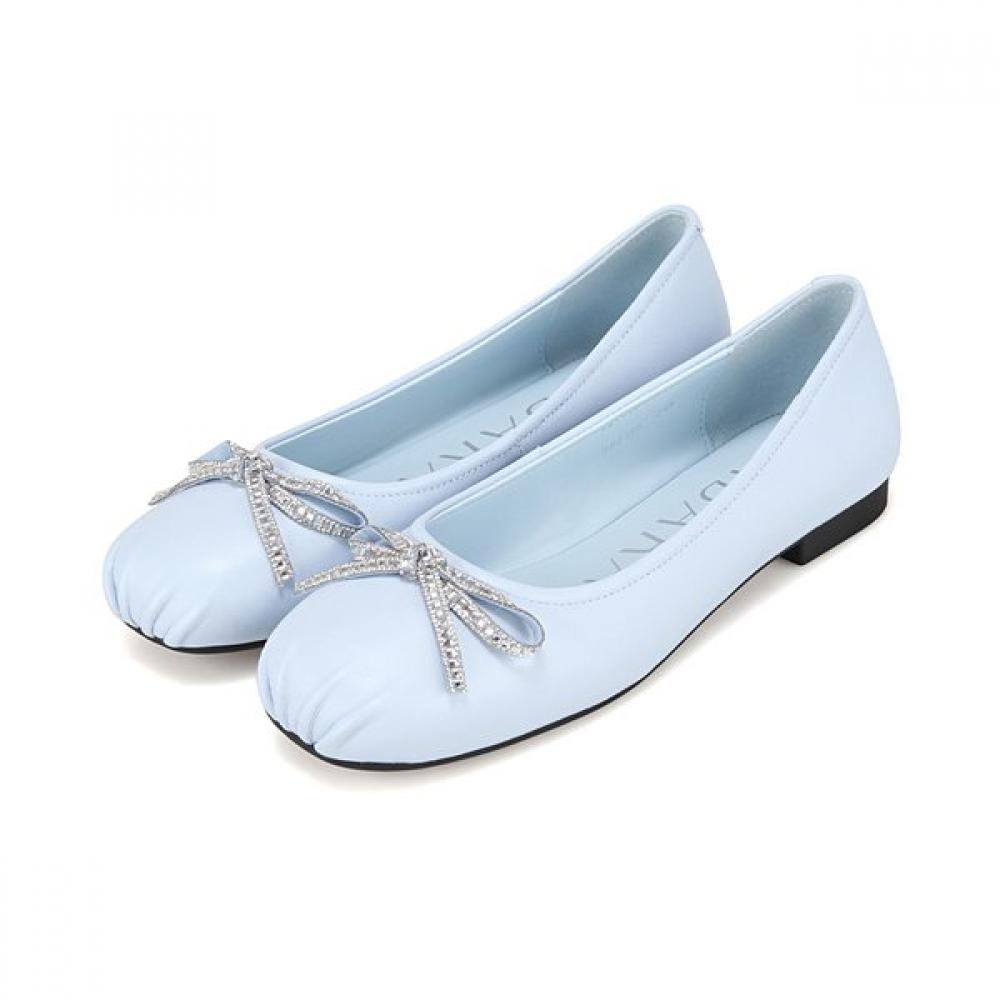 Barbara Leather Jewel Ribbon Feminine Flat 1.5cm 3 Colors Bbj106