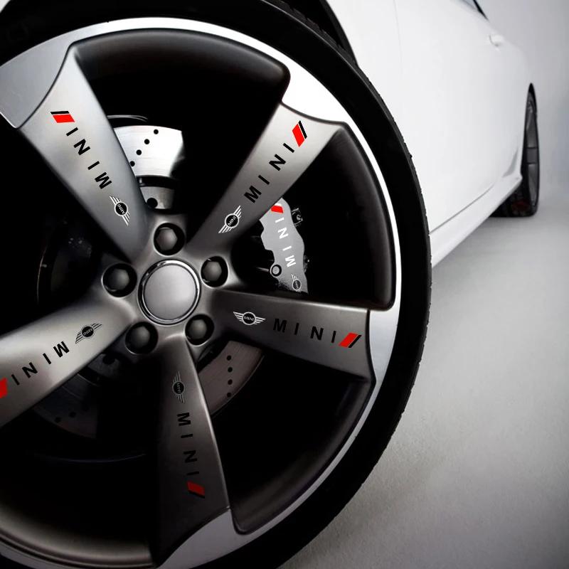 Estilo de Carro Adesivos Refletivos para Maçaneta da Porta Decoração em Vinil Para BMW Mini Cooper R56 R50 R53 F56 R60 2011 2012 2013 2018 2019