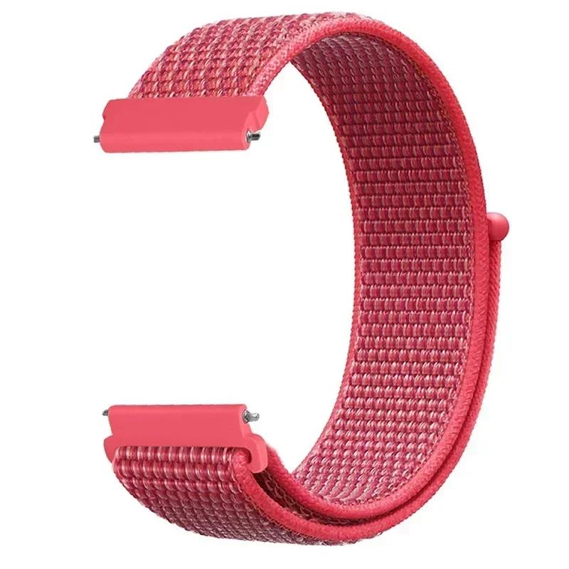 20mm 22mm Nylon Loop For Garmin Venu 3 2/SQ SQ2/Vivoactive 6 5 4 3 Watchband For Garmin Forerunner 745 965 255 245 645 55 158