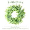 Eucalyptus Faux Wreath Decorative Wreath Four Seasons Wreath Door Pendant Decoration Festival