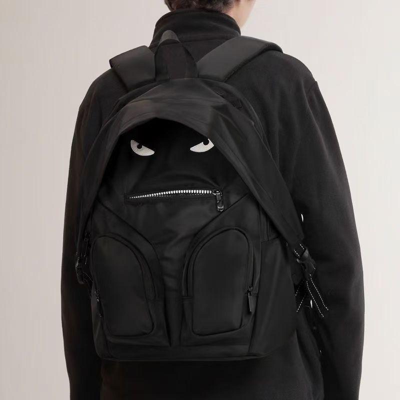 Backpack Fashion Street Style Office Lady Nylon High-Capacity Luxury Outdoor Backpack Unisex