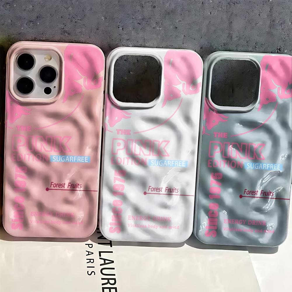 Beverage Style Clear Silicone Case For Iphone 12 14 Plus 11 16 13 17 15 Pro Max Anti-Yellowing Slim Protective Cover