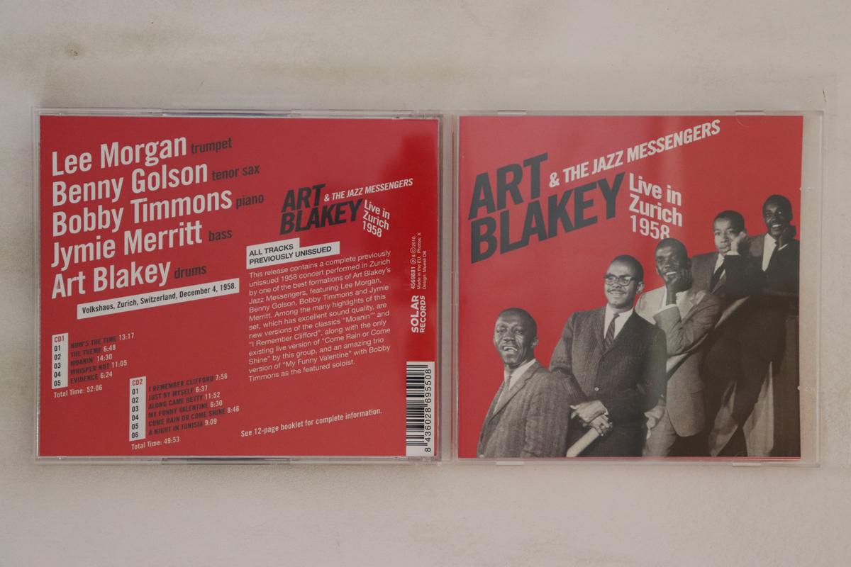 

CD ART BLAKEY Live In Zurich 1958 4569881 SOLAR 2010 Europe Jazz Used
